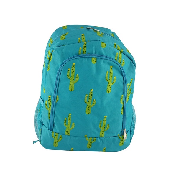 cactus print backpack